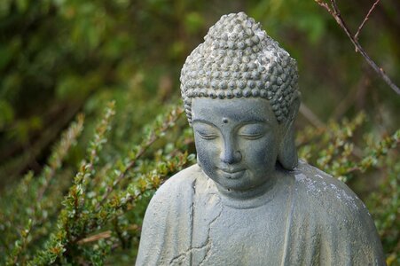 Religion meditation figure