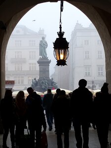 Monument the fog the market
