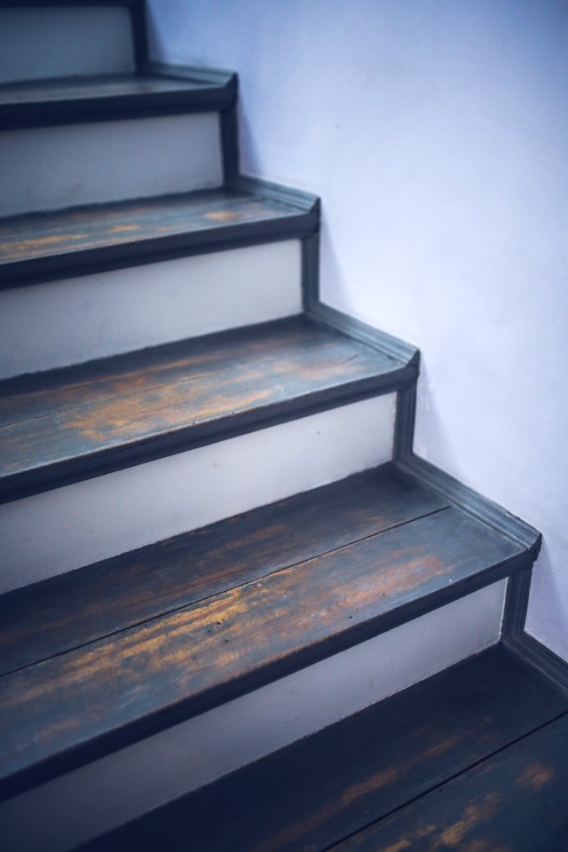 Old stairs photo