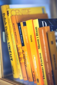 Only yellow books photo