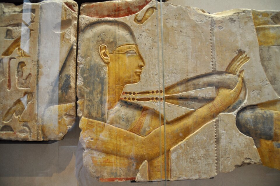 Of louvre egyptian museum