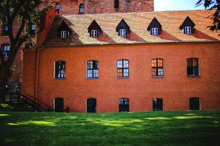 The wall of the castle photo