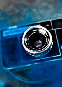Camera in the water photo