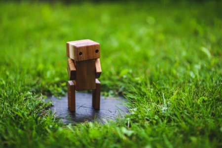 Wooden Robot photo