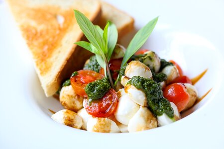Fresh food restaurant salad