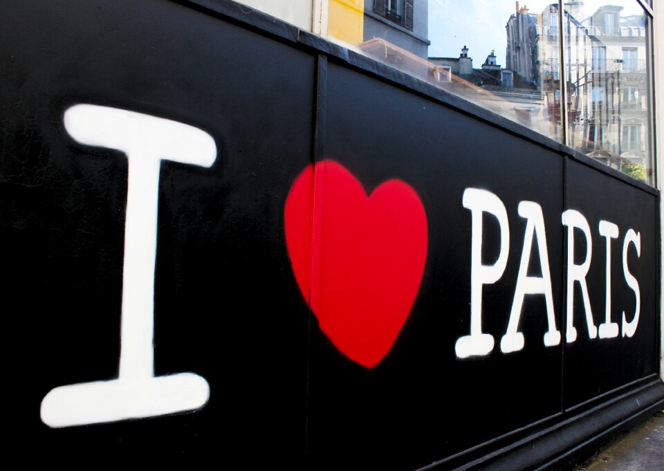 France heart design