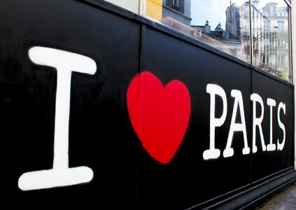 France heart design