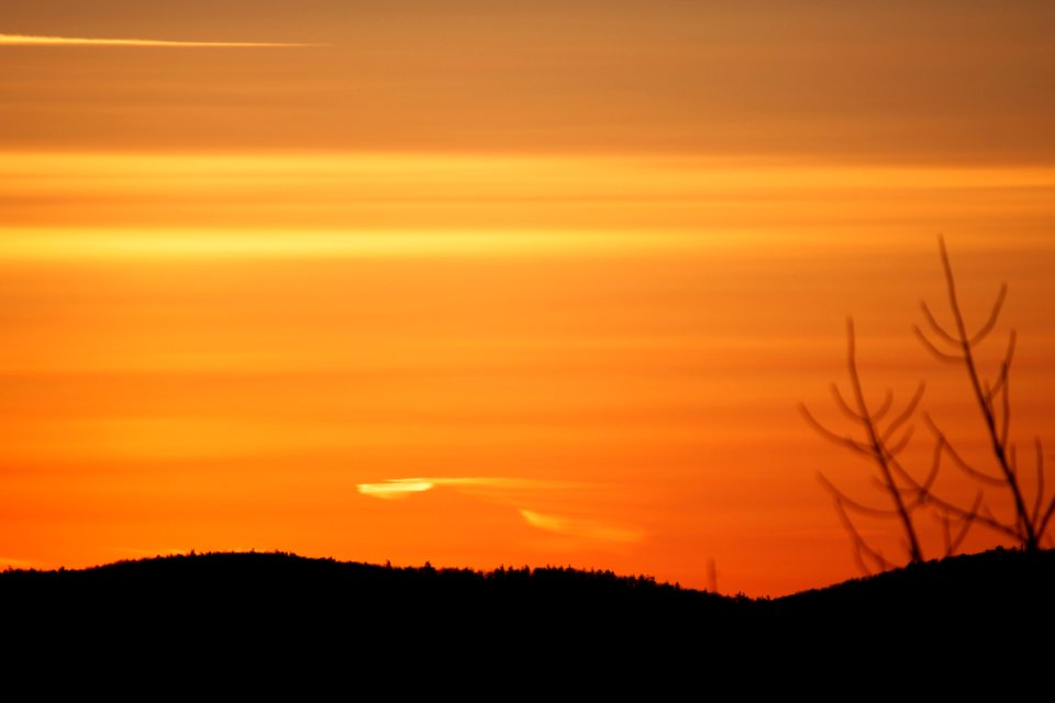 Free stock photo of clouds, mountains, sunset