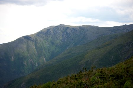 Green Mountain Under White Clouds photo