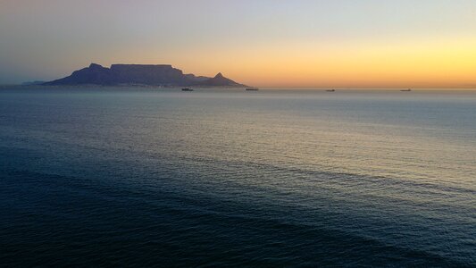 Capetown aerial ocean