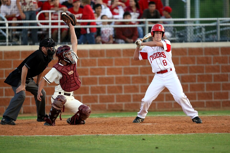 Batter catcher umpire
