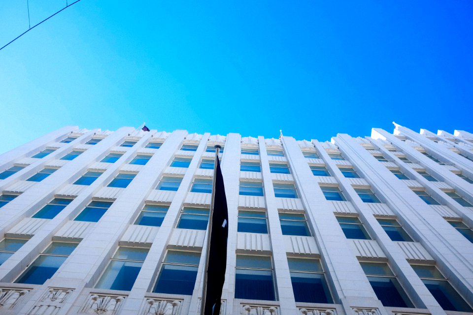Free stock photo of blue, hi rise, sky