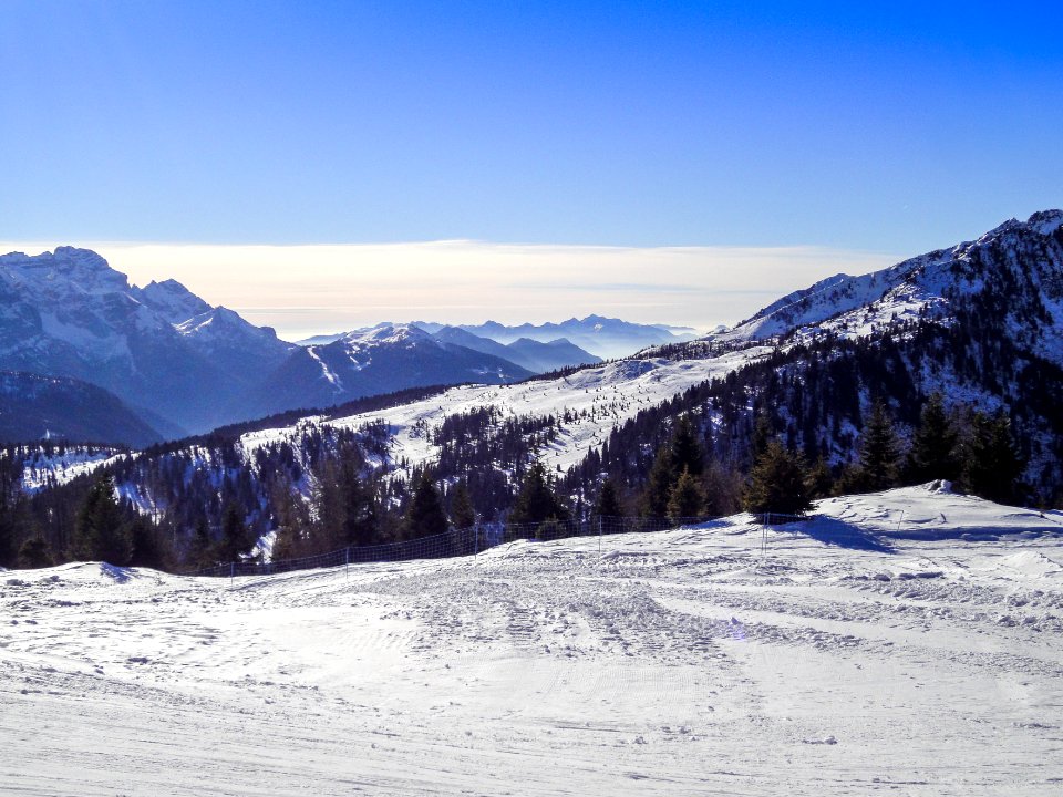 Snow-covered Mountain