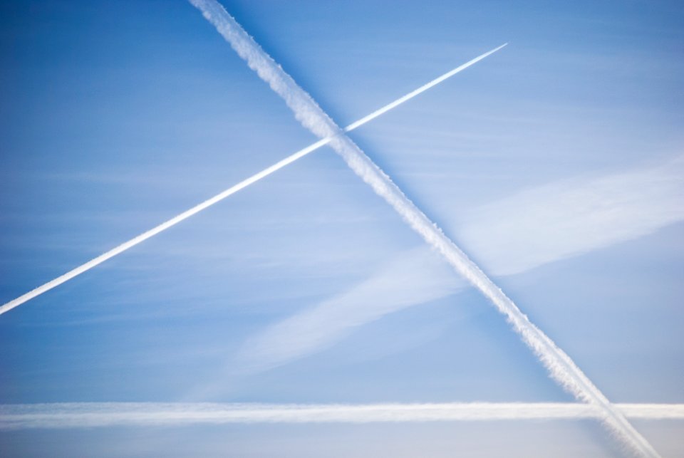 Free stock photo of geometry, plane, sky