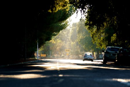 Free stock photo of cars, light, road photo