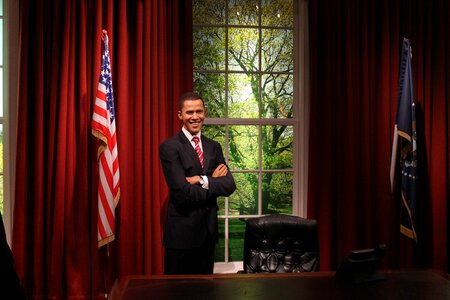 Obama wax museum london