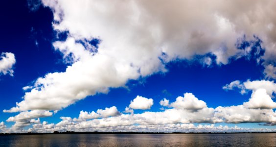 Free stock photo of blue sky, clouds, horizon photo