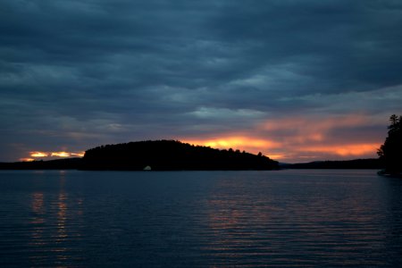 Free stock photo of clouds, sunset, water photo