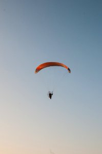 Free stock photo of flight, parachute, wind photo