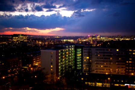 Free stock photo of city, katowice, sky