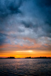 Golden Hour at the Sea photo