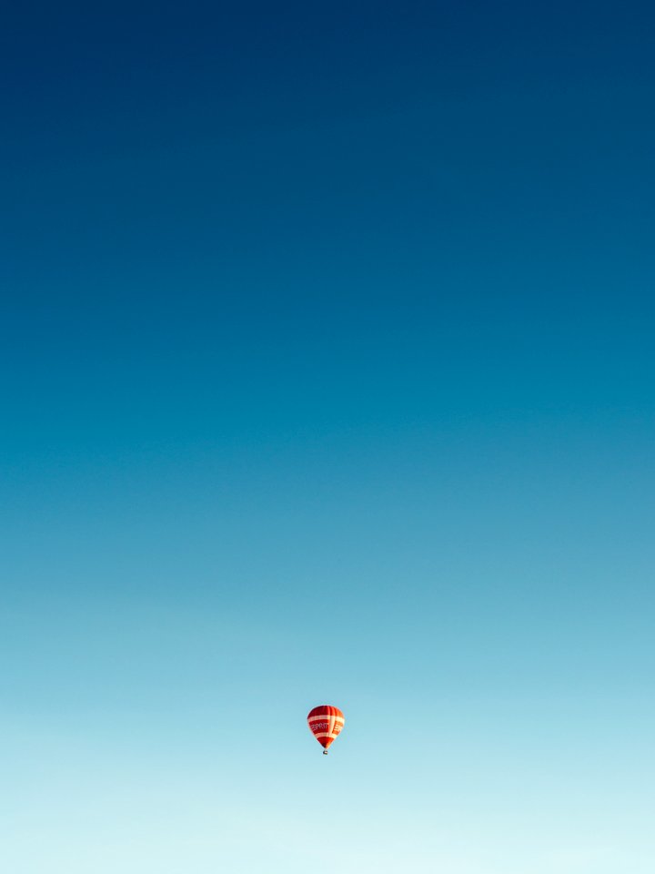 Free stock photo of balloon, blue, clouds