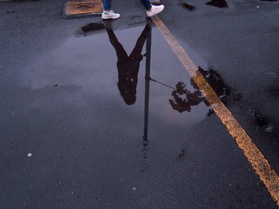 Free stock photo of after rain, asphalt, reflect photo