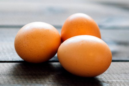 Three Brown Eggs photo