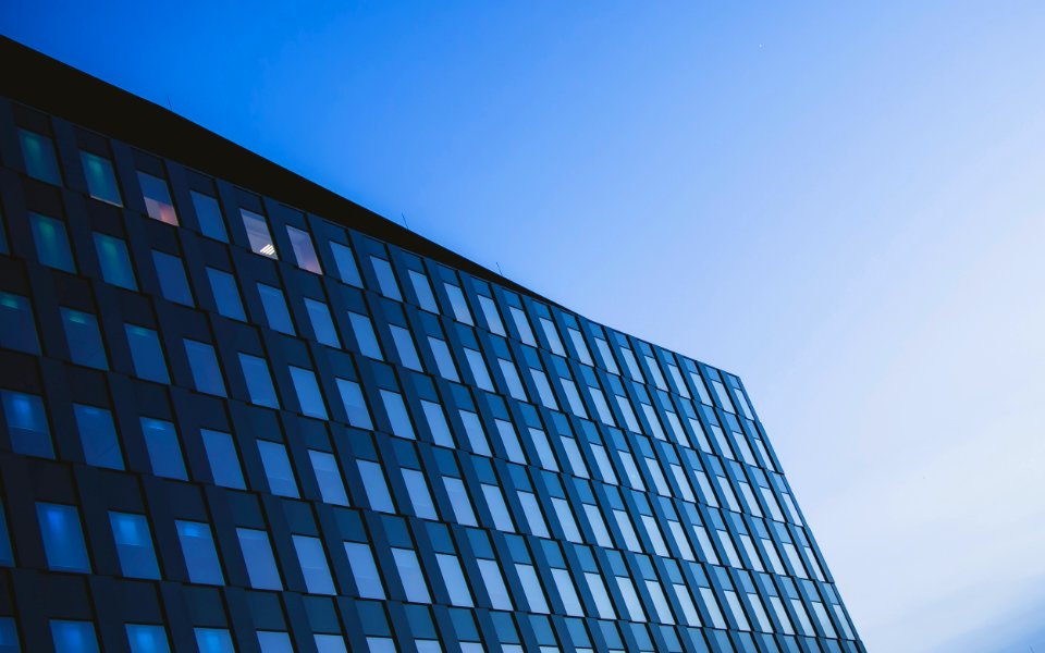 Free stock photo of blue hour, building, glass