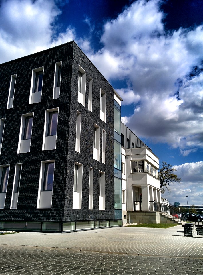 Free stock photo of apartments, architecture, clouds