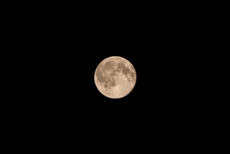 Scenic View of Moon Against Sky at Night