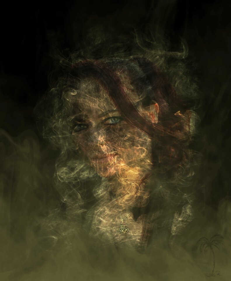 Smoke fantasy femininity