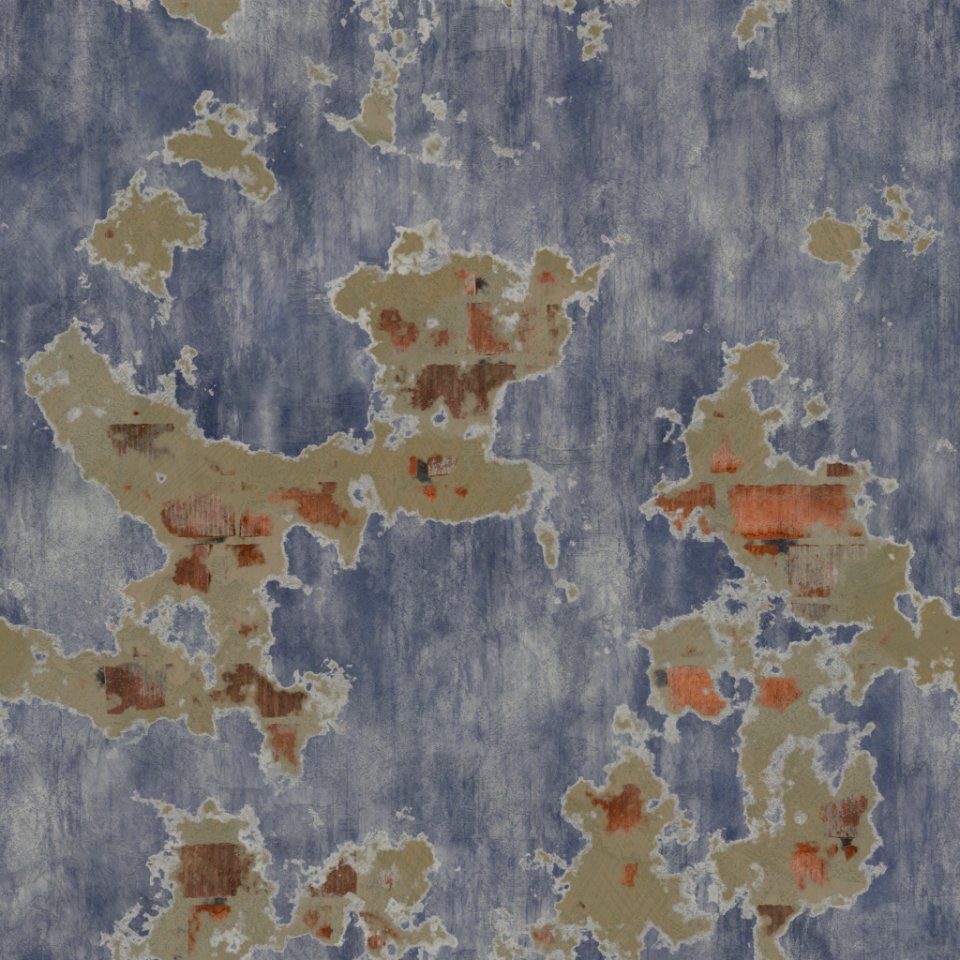 Painted Plaster