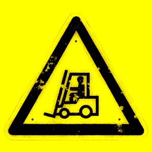 Sign (Forklift trucks) photo