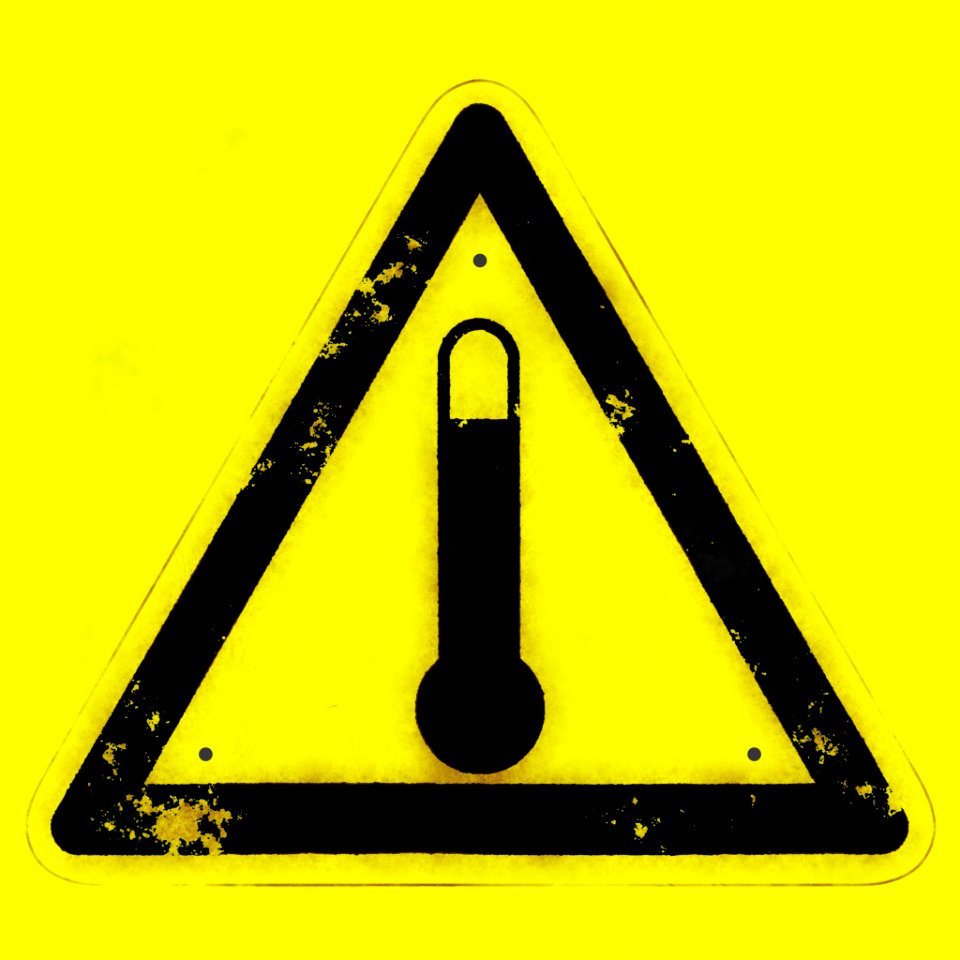 Sign  (High temperatures)