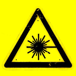 Sign  (Laser Radiation)
