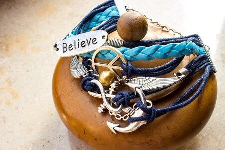 Hippie fashion jewelry colorful