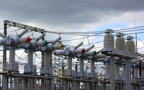 Power station electricity
