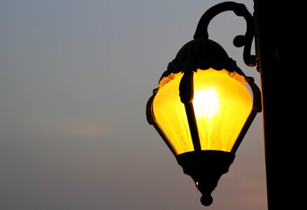 Night lamp illuminated