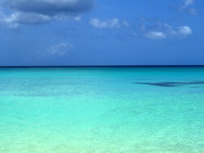 Beach travel tranquil