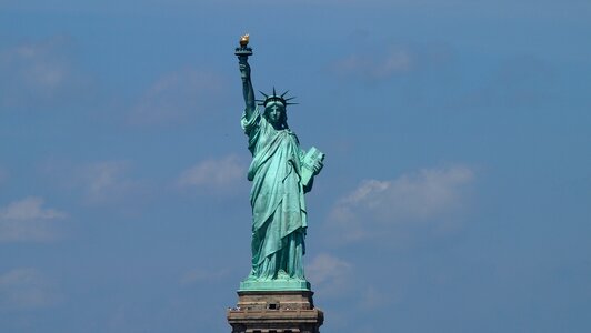 Miss liberty united amsterdam usa photo