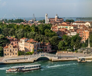 Bridge architecture boat photo