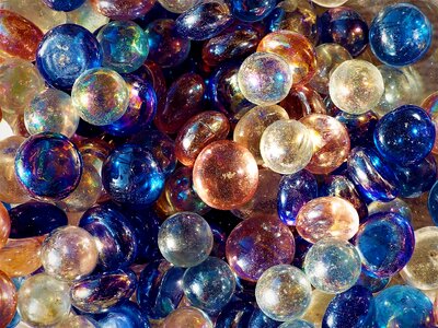 Pebbles glass clear