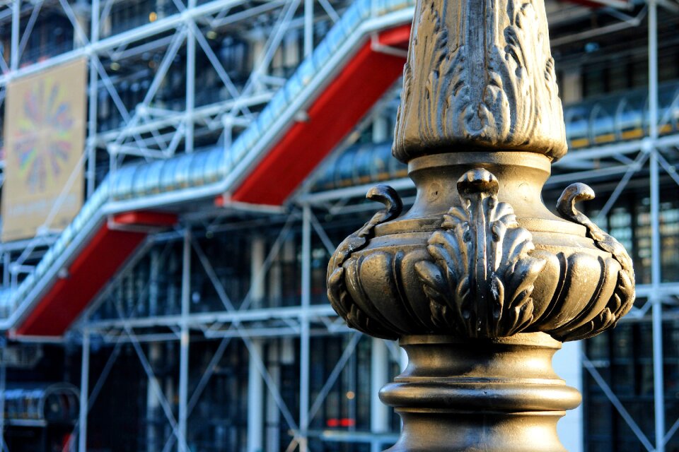 Architecture facade plexiglas