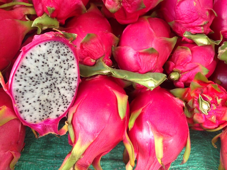 Red vegetables organic