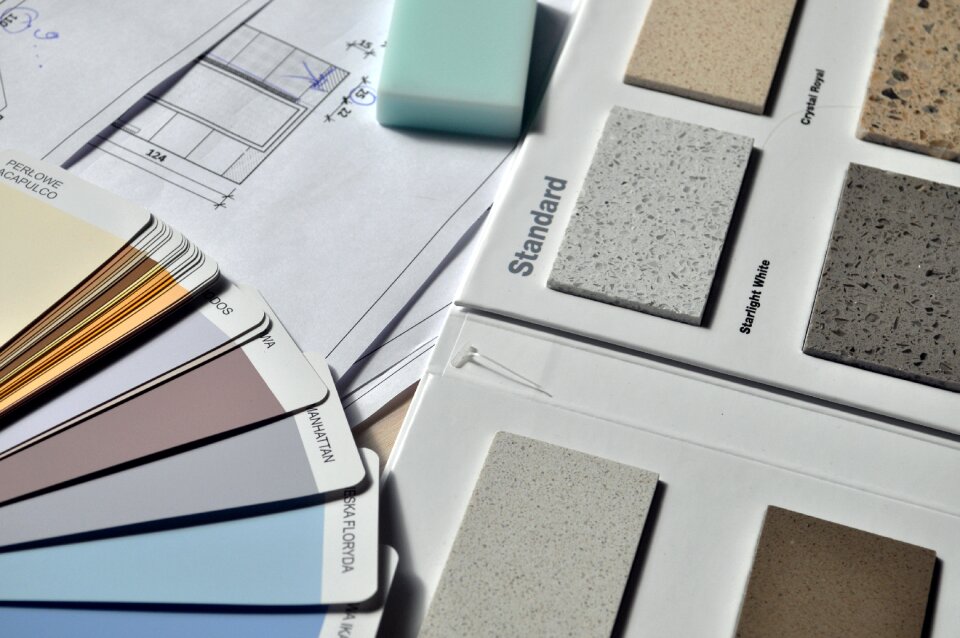 Design sampler colors