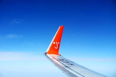 Jeju island plane airplane wings