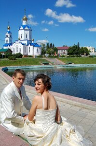 Stroll just married nature