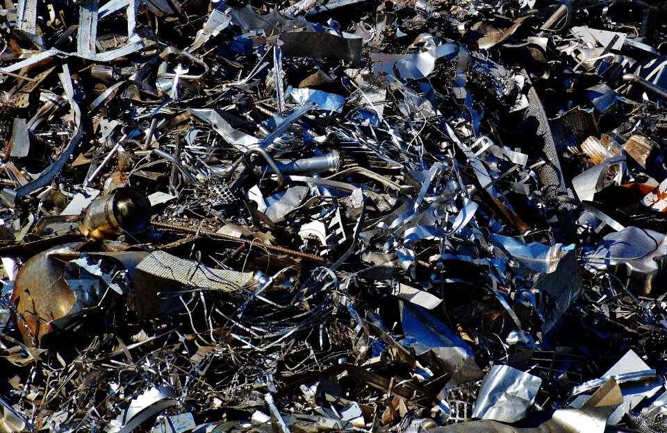 Scrap iron recycling metal