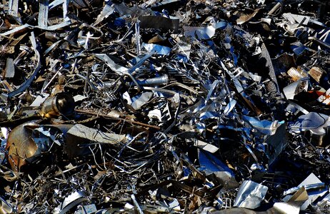 Scrap iron recycling metal